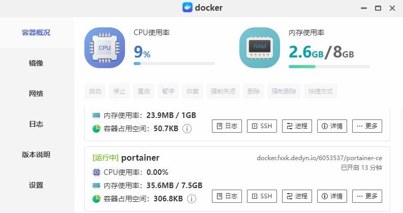 Docker 全能管理工具,极空间 portainer 安装教程 Docker 全能管理工具,极空间 portainer 安装教程